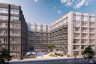 Frontansicht vom BORX Hamburg