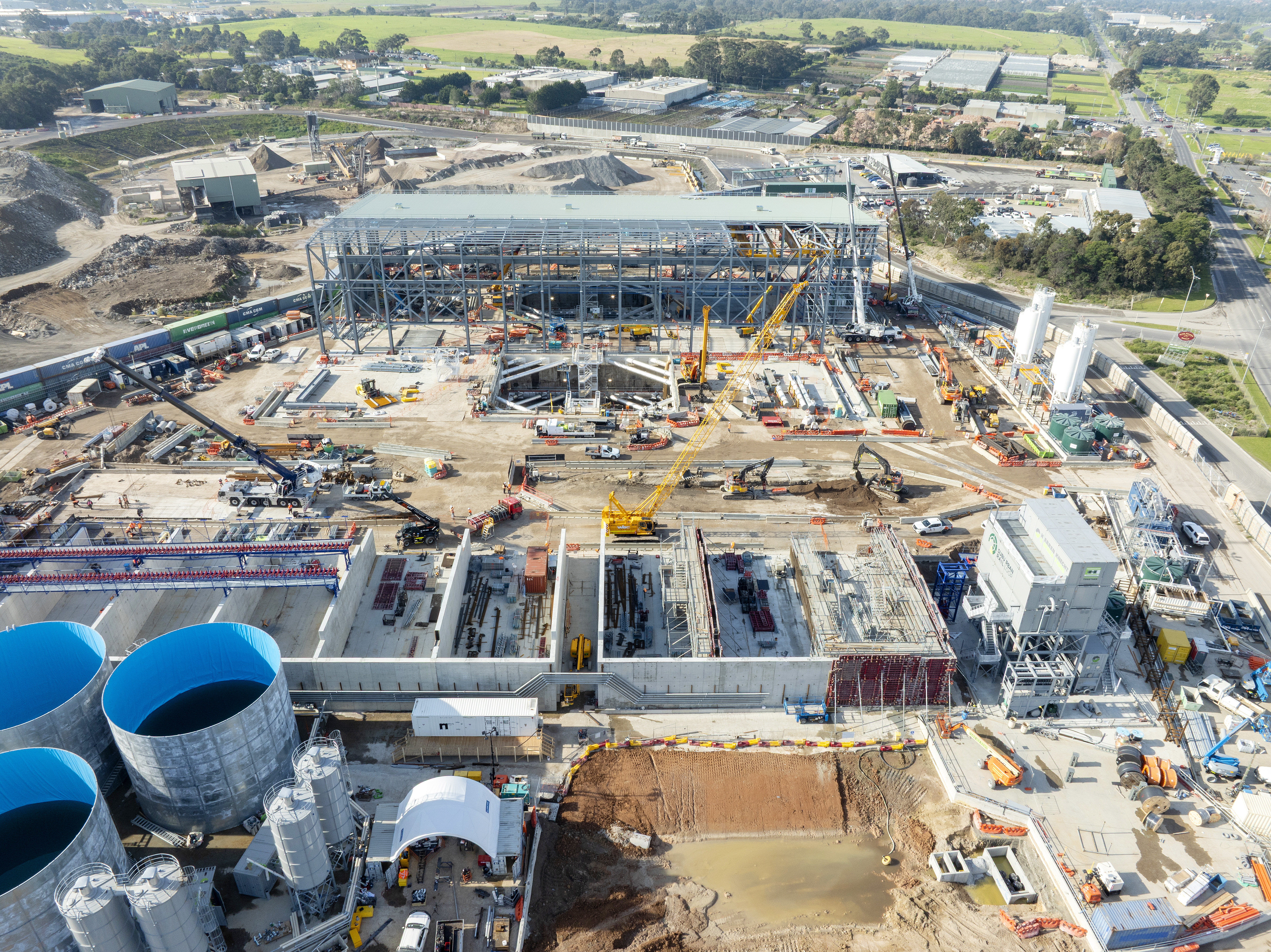 ZÜBLIN Spezialtiefbau am Bahnprojekt Suburban Rail Loop in Melbourne beteiligt
