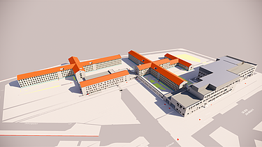 Visualisierung von dem Planungsmodell