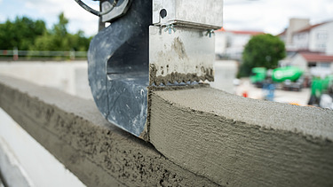 Betonschichten