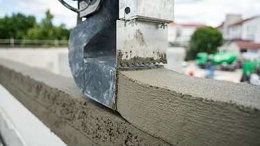Betonschichten