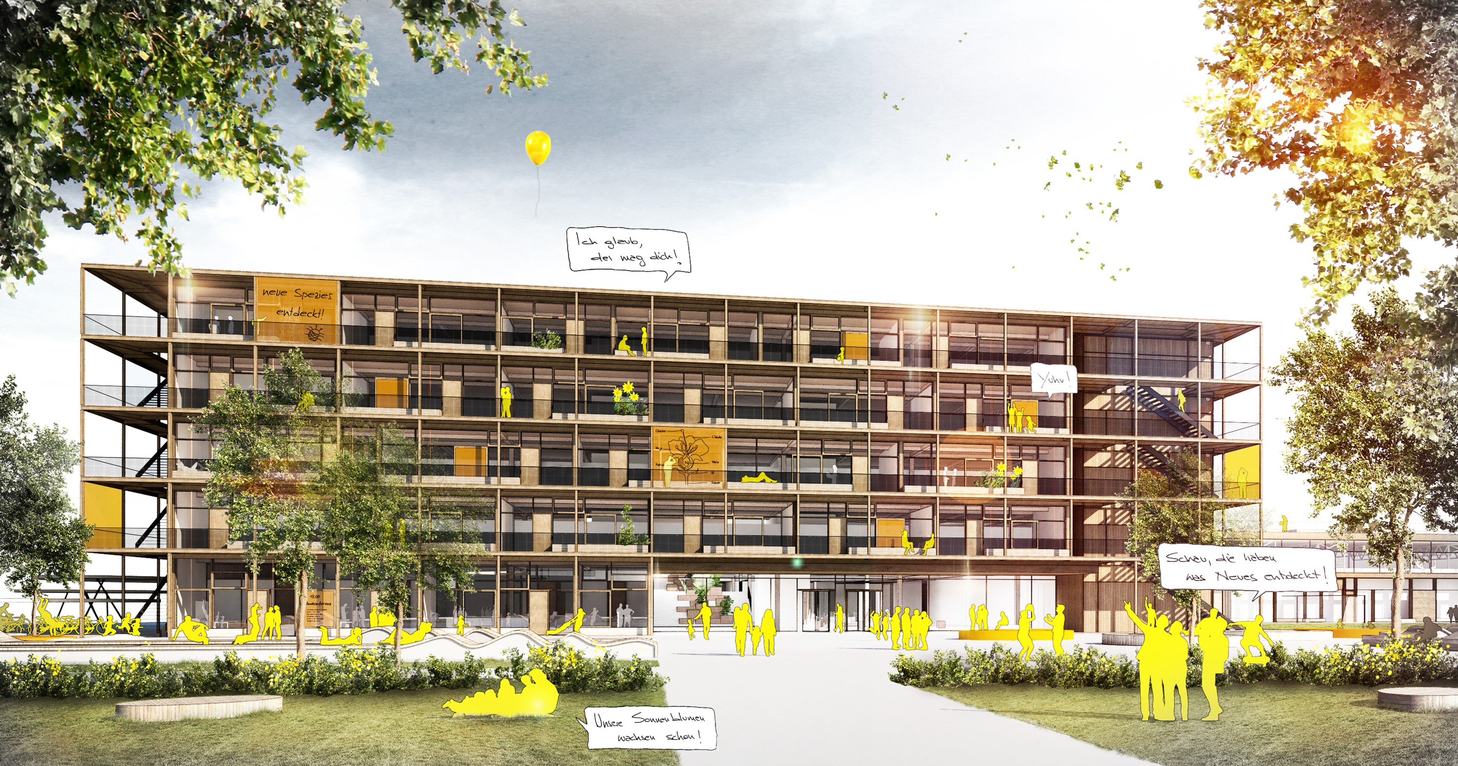 Visualization of the new Martin-Behaim-Gymnasium