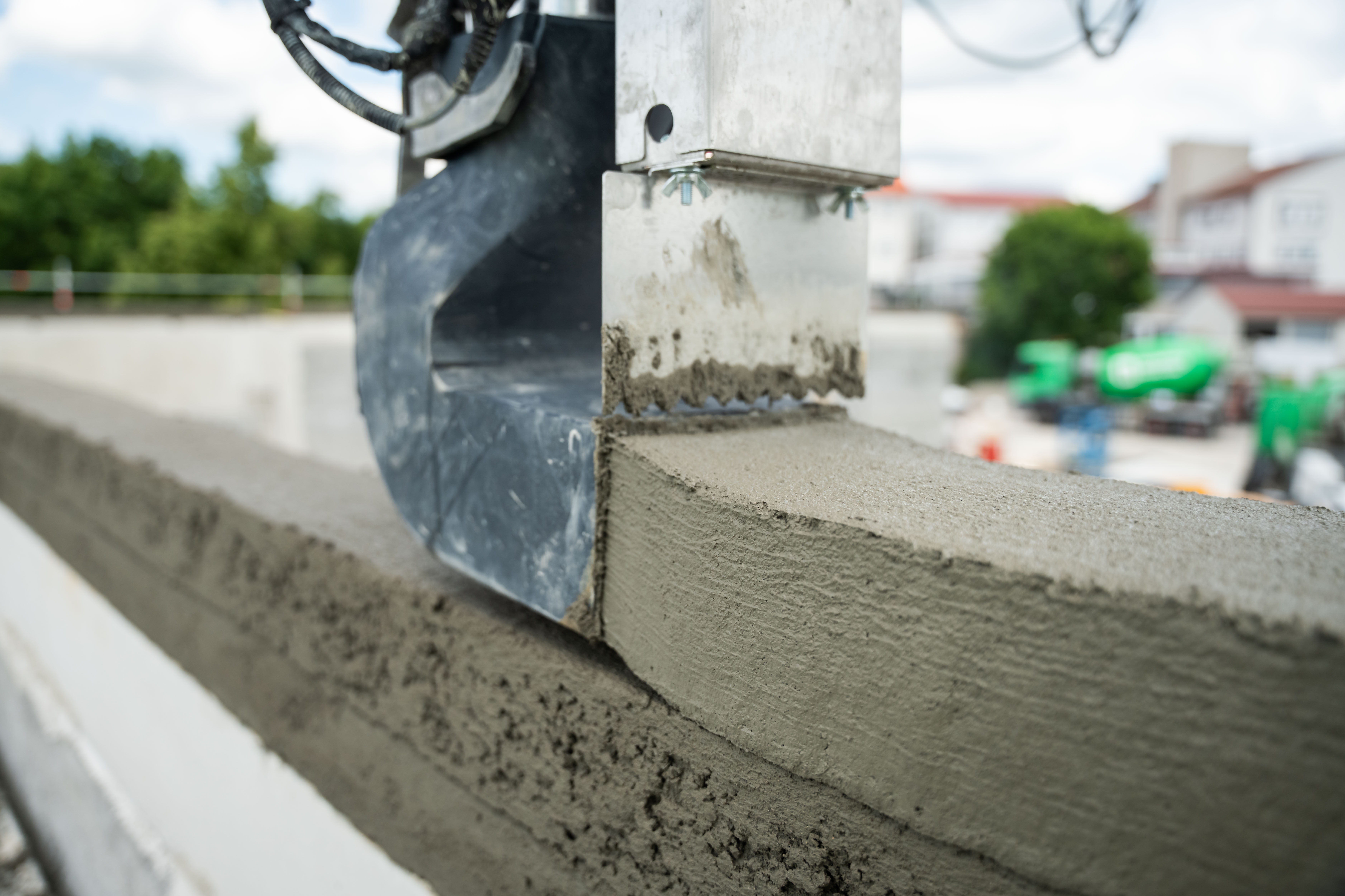 Betonschichten
