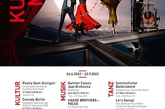 Flyer vom Sommer im ZÜBLIN-Haus 2022.