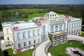 Foto einer Fassadensanierung in Salzburg