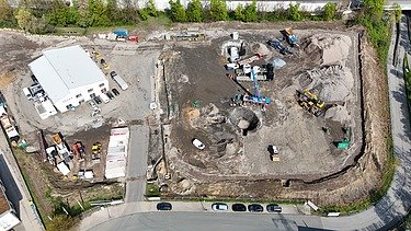 STRABAG erprobt teilelektrische Baustelle in Oberhausen erfolgreich im Praxistest