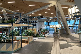 Foto von der „ODE“ in Amsterdam von innen.    