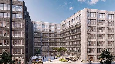 Frontansicht vom BORX Hamburg