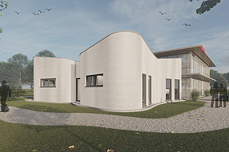 Foto von einem 3D Druck Rendering