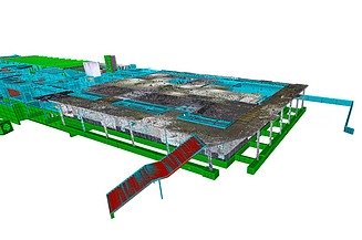 BIM-Modell aus Laserscan