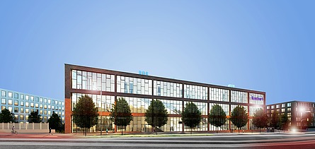 Visualisierung, neue Zentrale Rischart's Backhaus KG