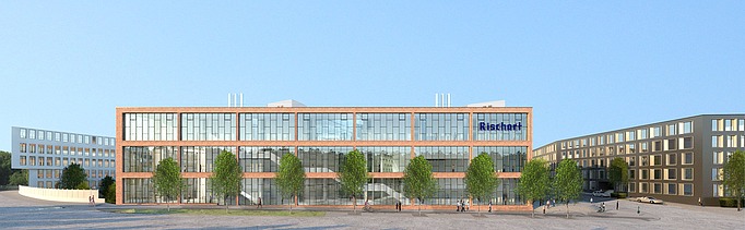 Visualisierung, neue Zentrale Rischart's Backhaus KG