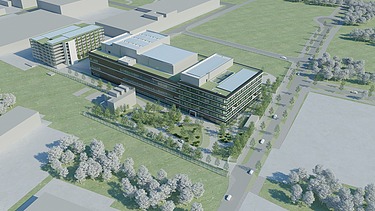 Visualisierung vom Intuitive Surgical Manufacturing Building.