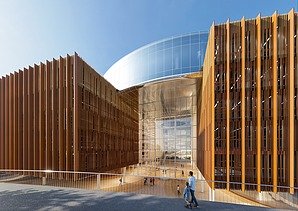 The picture shows a building