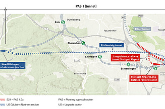 Pfaffensteigtunnel Map view