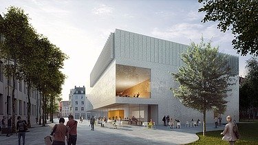 Visualisierung von der Hochschule für Musik und Tanz. 