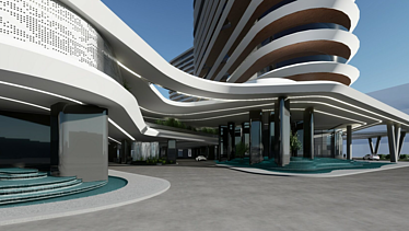 Illustration of the entrance area of the 