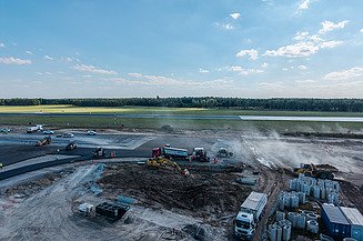 In late October, the airport was fully closed to carry out safety-critical works linking four new taxiways to the existing runway.