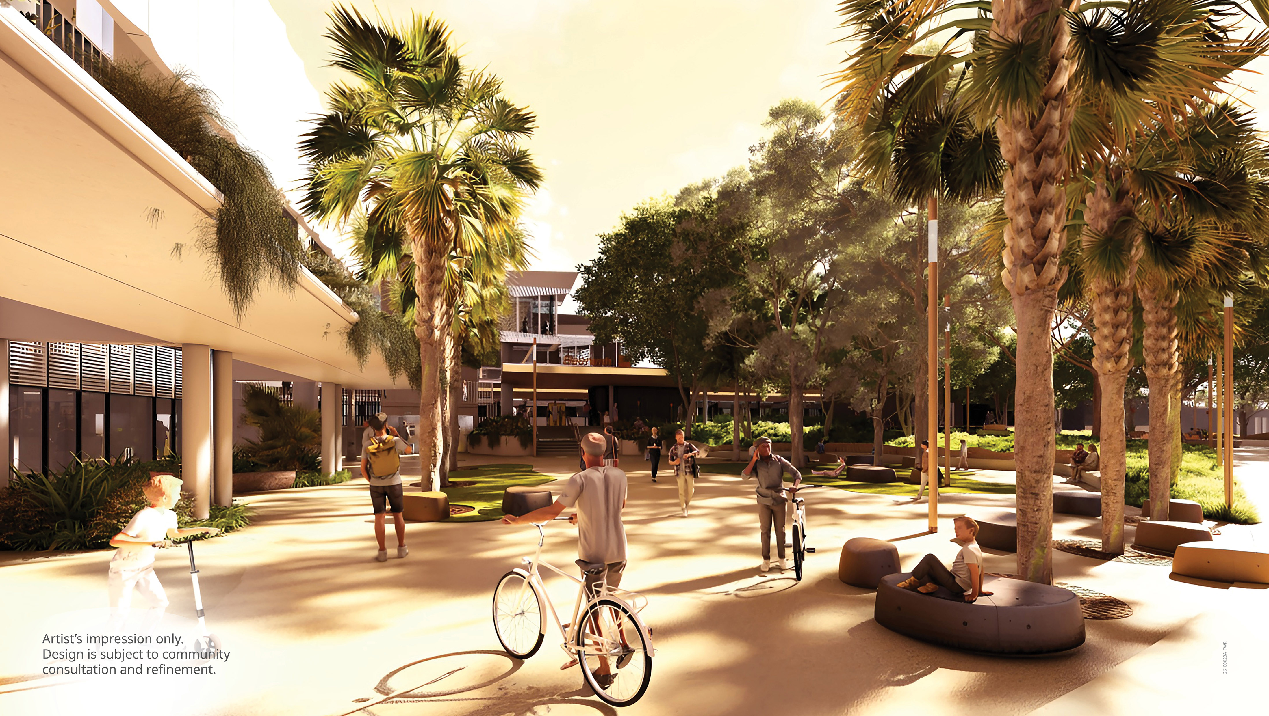 The Wave ist Teil der langfristigen Infrastrukturstrategie Queenslands im Zusammenhang mit den Olympischen und Paralympischen Spielen 2032 in Brisbane.