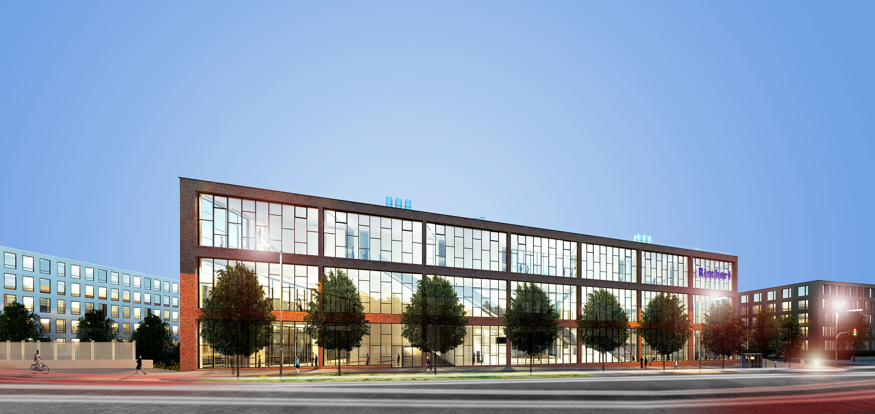 Visualisierung, neue Zentrale Rischart's Backhaus KG