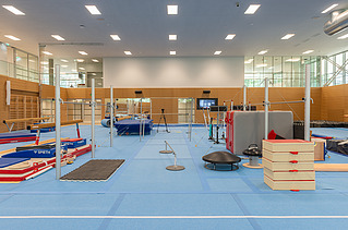 Foto der Kunstturnhalle in der neuen Sport Arena Wien
