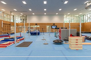 Foto der Kunstturnhalle in der neuen Sport Arena Wien