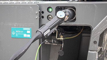 Foto von Wasserstofftankstelle im Steinbruch Gratkorn