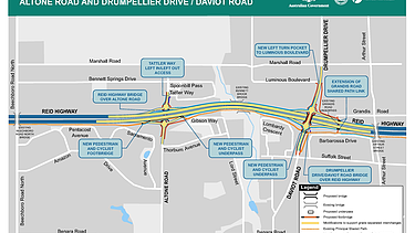 STRABAG secures another major contract in Australia and takes over the planning and reconstruction of two intersections along the Reid Highway.