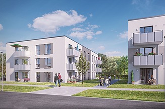 STRABAG Hold Estate und ZÜBLIN: Spatenstich in Schleswig-Holstein für Wohnprojekt mit CONCEPT  Visualisierung von Wohngebäuden