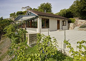 Foto vom ZÜBLIN-Weinberghaus.