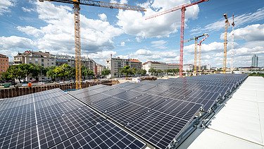 Foto der STRABAG-Photovoltaikanlage