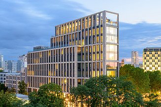 Außenansicht vom Neubau der Berlin Hyp