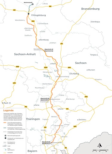 Foto einer Straßenkarte