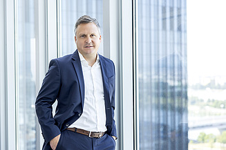 Matthias Loimayr On display is Matthias Loimayr, Head of Division Austria & Member of the Managment Board of STRABAG AG