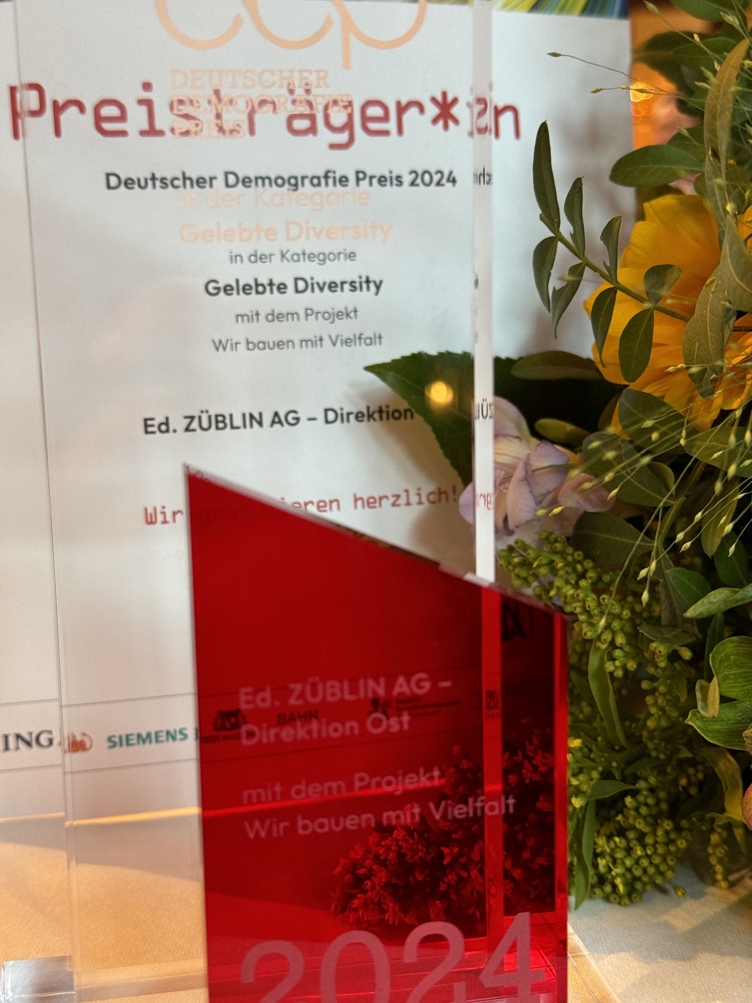 Photo of the German Demography Prize