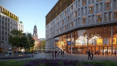 Foto zeigt die Fassade eines Gebäudes