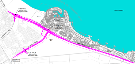 STRABAG Oman has been awarded the contract to upgrade the 18th of November and Al Mouj Streets in Muscat – a key project for improving the country’s transport infrastructure.