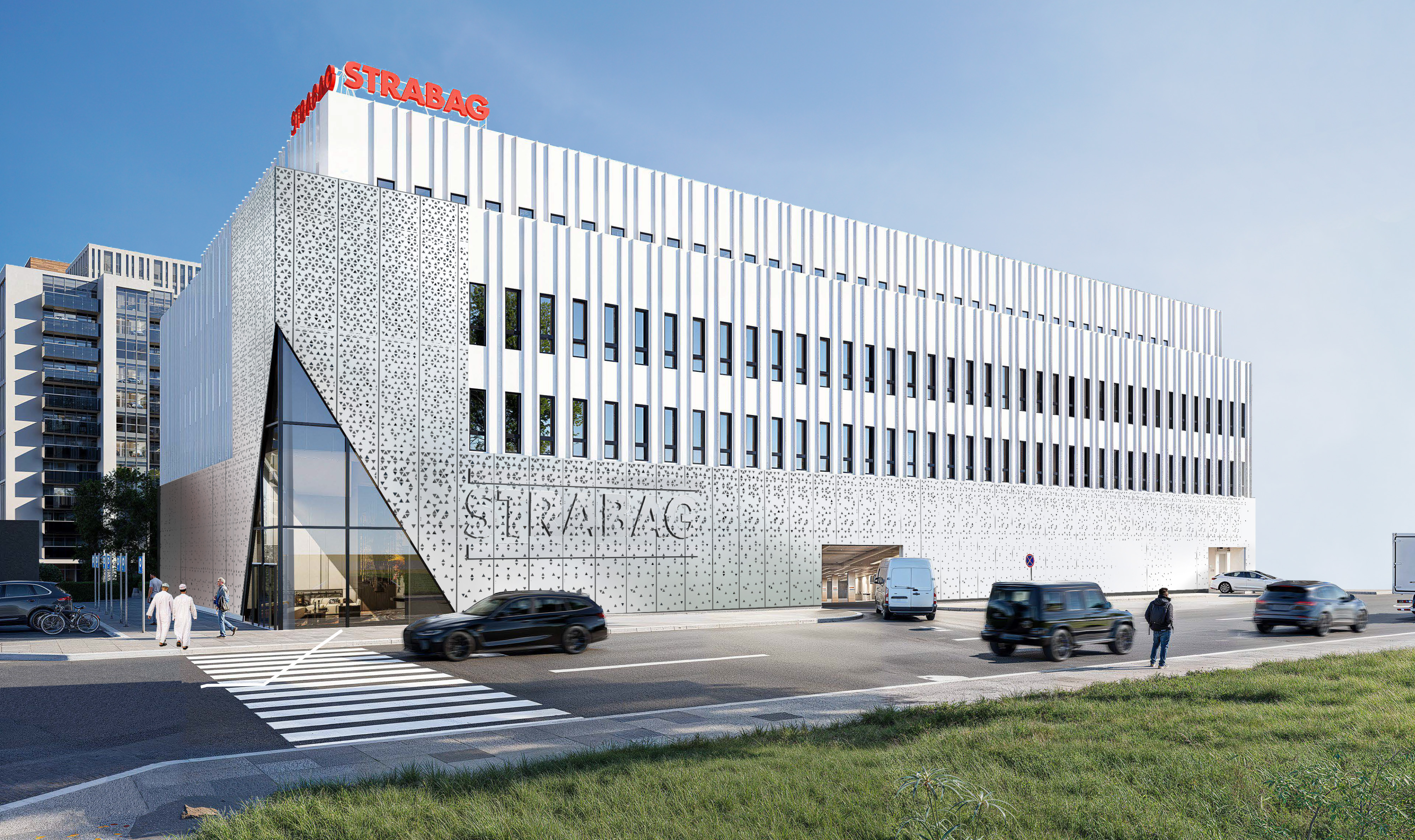 STRABAG Oman plans to construct a five-storey corporate office building in Muscat, designed to accommodate 150 workplaces.