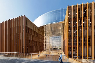 The picture shows a building