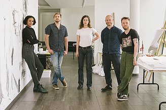 Foto von Preisträger:innen STRABAG ART Award 2025