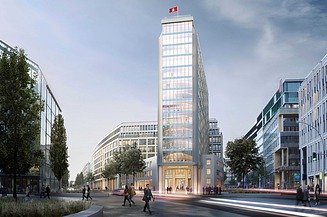 Visualisierung SPRINGER QUARTIER Hamburg.