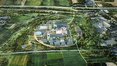 IPAI Campus aus der Vogelperspektive